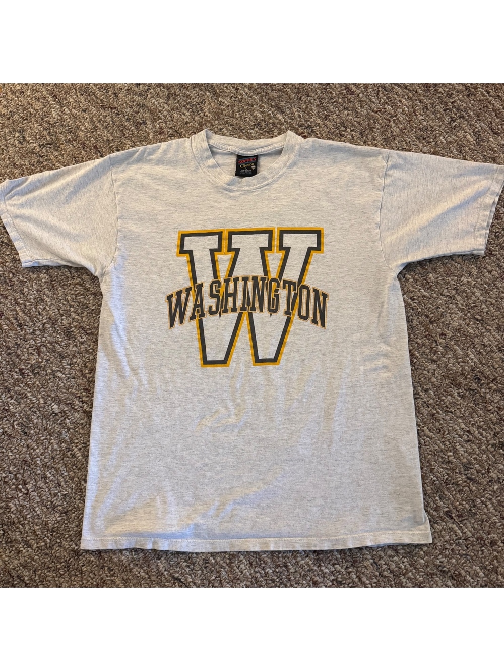 Vintage University of Washington Collegiate Short Sleeve Graphic T-Shirt Size L